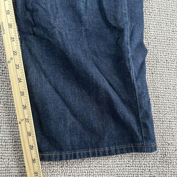 Levis 569 Loose Fit Jeans Men’s 38x30 Dark Wash Baggy Straight Denim Y2K - Picture 7 of 13